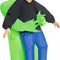 Kids Inflatable Alien Abduction Costume – Hilarious Blow-Up Halloween Outfit with Built-In Fan